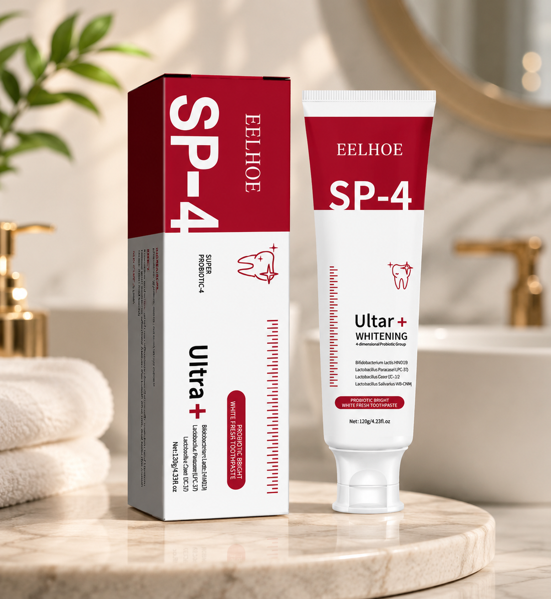 Sp-4 Probiotic Stain Removing Toothpaste - Free Delivery