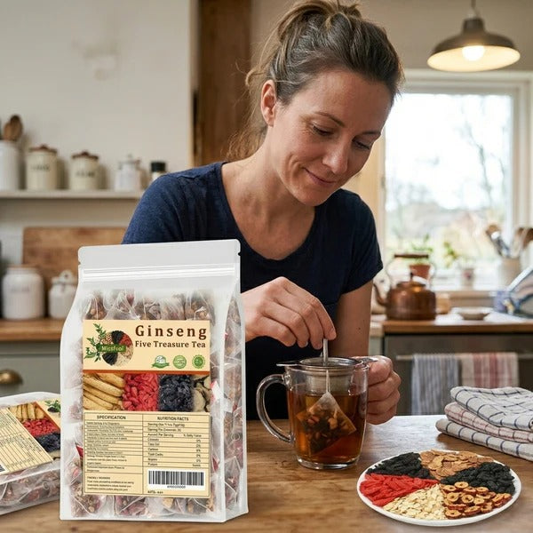 Ginseng Five Treasure Tea Original
